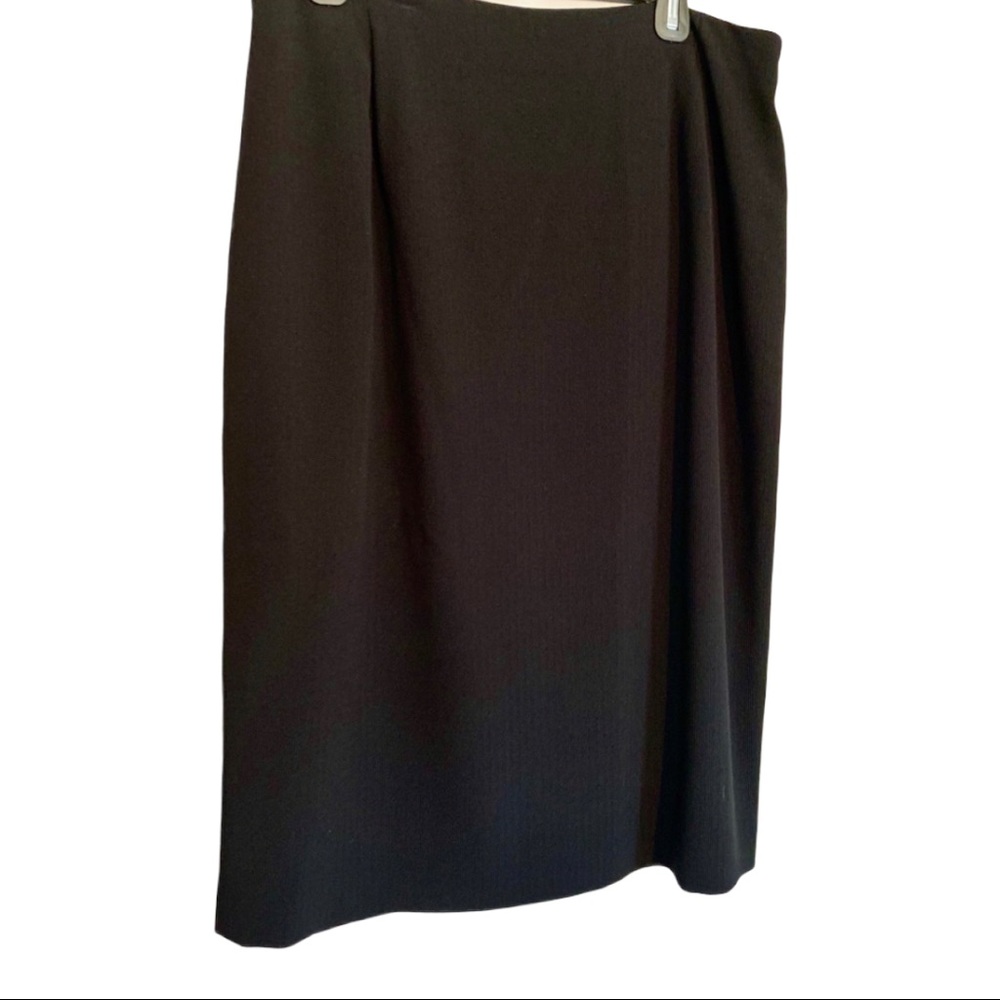 Garfield & Marks Black Straight Skirt size 14